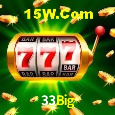 Interface moderna da plataforma 33Big