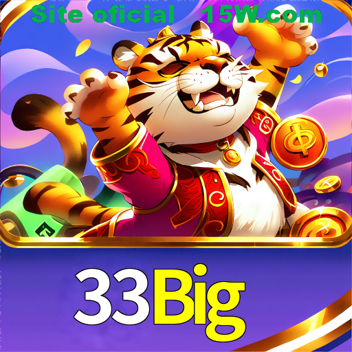 Imagem promocional da 33Big mostrando a plataforma e suas vantagens